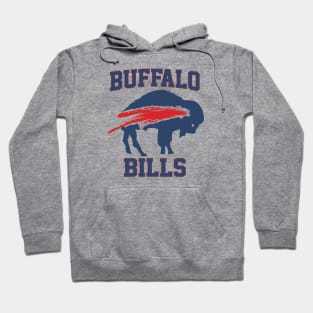 Blue Buffalo Bills - Football Team Hoodie